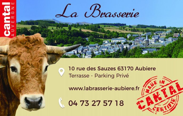 carte La Brasserie